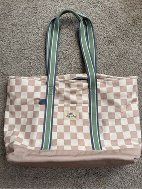 Itzy Ritzy Checkered Tote Bag